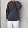 SHIPS any: SORONA(R) ストレッチ ジャージー ポケット Tシャツ (ロンT)◇