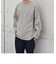 SHIPS any: SORONA(R) ストレッチ ジャージー ポケット Tシャツ (ロンT)◇