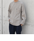 SHIPS any: SORONA(R) ストレッチ ジャージー ポケット Tシャツ (ロンT)◇