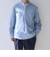 SHIPS any: SORONA(R) ストレッチ ジャージー バンドスキッパー プルオーバー シャツ◆