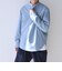 SHIPS any: SORONA(R) ストレッチ ジャージー バンドスキッパー プルオーバー シャツ◆