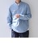 SHIPS any: SORONA(R) ストレッチ ジャージー バンドスキッパー プルオーバー シャツ◆