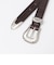 TORY LEATHER: 3PIECE SILVER BUCKLE