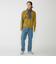【WEB限定/SHIPS別注】John Scott: ワンポイント ロゴ ラムウール マフラー
