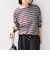 《追加・新色予約》SHIPS Colors:コットン レイヤード TEE 3（ロンT）◆