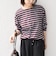 《追加・新色予約》SHIPS Colors:コットン レイヤード TEE 3（ロンT）◆