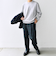 SHIPS any: 〈手洗い可能〉コットン カシミヤ スウェットライク ニット 24FW◇