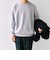 SHIPS any: 〈手洗い可能〉コットン カシミヤ スウェットライク ニット 24FW◇