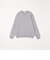 SHIPS any: 〈手洗い可能〉コットン カシミヤ スウェットライク ニット 24FW◇