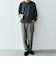 SHIPS any: 〈手洗い可能〉コットン カシミヤ スウェットライク ニット 24FW◇