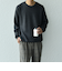 SHIPS any: 〈手洗い可能〉コットン カシミヤ スウェットライク ニット 24FW◇