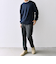 SHIPS any: 〈手洗い可能〉コットン カシミヤ スウェットライク ニット 24FW◇