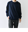 SHIPS any: 〈手洗い可能〉コットン カシミヤ スウェットライク ニット 24FW◇