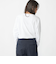 【WEB限定】SHIPS: マイクロ SHIPSロゴ ポケット ロングスリーブ Tシャツ (ロンT)