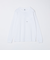 【WEB限定】SHIPS: マイクロ SHIPSロゴ ポケット ロングスリーブ Tシャツ (ロンT)
