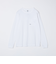 【WEB限定】SHIPS: マイクロ SHIPSロゴ ポケット ロングスリーブ Tシャツ (ロンT)