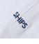 【WEB限定】SHIPS: マイクロ SHIPSロゴ ポケット ロングスリーブ Tシャツ (ロンT)