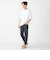 【WEB限定】SHIPS: マイクロ SHIPSロゴ ポケット ロングスリーブ Tシャツ (ロンT)