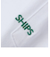 【WEB限定】SHIPS: マイクロ SHIPSロゴ ポケット ロングスリーブ Tシャツ (ロンT)