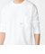 【WEB限定】SHIPS: マイクロ SHIPSロゴ ポケット ロングスリーブ Tシャツ (ロンT)