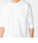 【WEB限定】SHIPS: マイクロ SHIPSロゴ ポケット ロングスリーブ Tシャツ (ロンT)