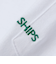 【WEB限定】SHIPS: マイクロ SHIPSロゴ ポケット ロングスリーブ Tシャツ (ロンT)