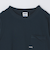 【WEB限定】SHIPS: マイクロ SHIPSロゴ ポケット ロングスリーブ Tシャツ (ロンT)