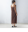 〈結婚式・パーティ〉kaene:フロッキー レース ポリエステルベロア 2WAY ドレス