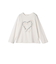 【WEB限定】バリエーション ロゴ プリント ロングスリーブ TEE