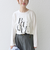 【WEB限定】バリエーション ロゴ プリント ロングスリーブ TEE