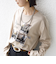 【WEB限定】バリエーション ロゴ プリント ロングスリーブ TEE