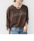 【WEB限定】バリエーション ロゴ プリント ロングスリーブ TEE