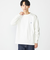 【WEB限定】SHIPS:〈抗菌・防臭〉ワンポイント ロゴ バーズアイ クルーネック 長袖 Tシャツ
