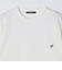 【WEB限定】SHIPS:〈抗菌・防臭〉ワンポイント ロゴ バーズアイ クルーネック 長袖 Tシャツ