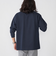 【WEB限定】SHIPS:〈抗菌・防臭〉ワンポイント ロゴ バーズアイ クルーネック 長袖 Tシャツ