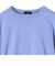 SHIPS Primary Navy Label:〈手洗い可能〉顔料染め 天竺 ワイド プルオーバー
