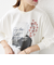 【WEB限定】 バリエーション プリント ドルマン ロングスリーブ TEE