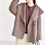 《一部追加予約》quaranciel: リバー ケープ コート 25AW
