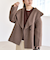《一部追加予約》quaranciel: リバー ケープ コート 25AW