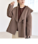 《一部追加予約》quaranciel: リバー ケープ コート 25AW