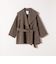 quaranciel: リバー ケープ ショート コート 25AW