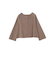 SHIPS Primary Navy Label:〈手洗い可能〉ミラノリブ フレア プルオーバー 