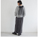 Wai＋:〈手洗い可能〉ストレッチ ポリエステル ベロア ワンピース