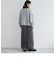 Wai＋:〈手洗い可能〉ストレッチ ポリエステル ベロア ワンピース