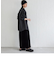 Wai＋:〈手洗い可能〉ストレッチ ポリエステル ベロア ワンピース