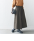 SHIPS any:〈洗濯機可能〉ウールライク ギャザー キュロット パンツ