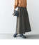 SHIPS any:〈洗濯機可能〉ウールライク ギャザー キュロット パンツ