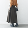 SHIPS any:〈洗濯機可能〉ウールライク ギャザー キュロット パンツ