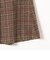 SHIPS any:（手洗い可能）ウール ミックス チェック フレア スカート