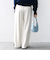 〈手洗い可能〉両面起毛 ドロスト パンツ